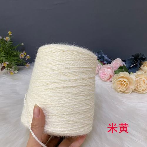 carsemkeitn羊驼绒粗毛线羊毛线柔软手工 diy编织围巾帽子毛衣棒针线
