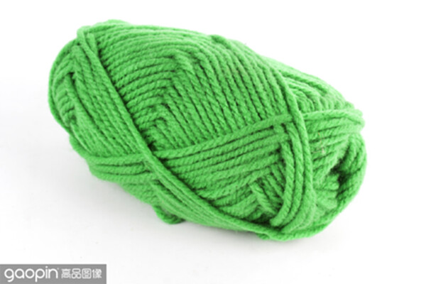 Green wool Yarn