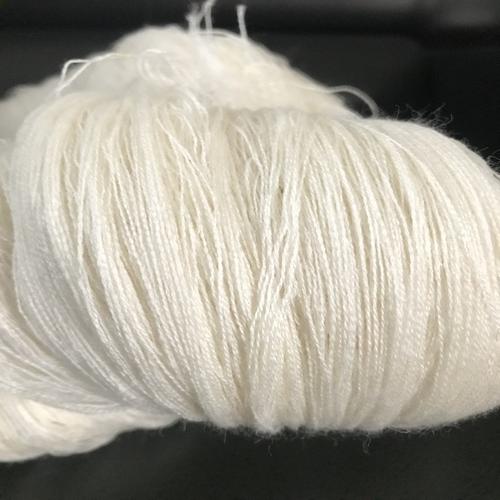 纱线腈纶羊毛混纺本白纱色纱/28nm/2膨体三七毛线现货保暖